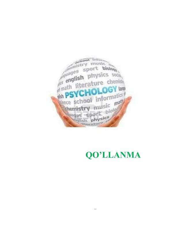 Psixologik xizmat psixologlar uchun