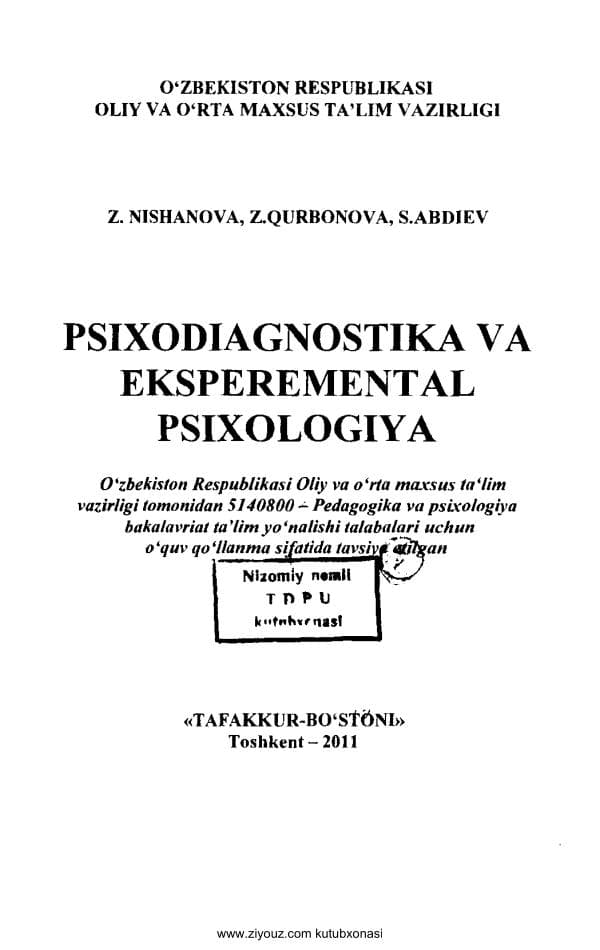 Psixodiagnostika