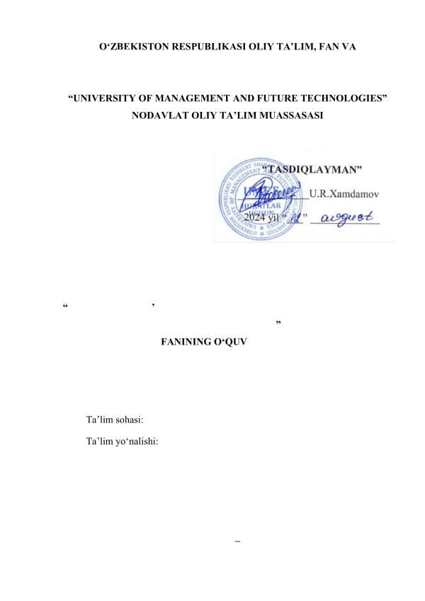 Psixologik ma'lumotlarni qayta ishlash metodlar va texnologiyalari