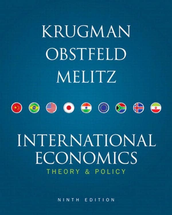 International Economics Theory and Policy, Poul Krugman, Book 9th Edition