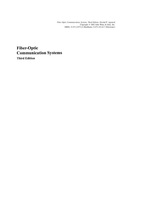 Govind P. Agrawl. Fiber-optic-communication-systems.