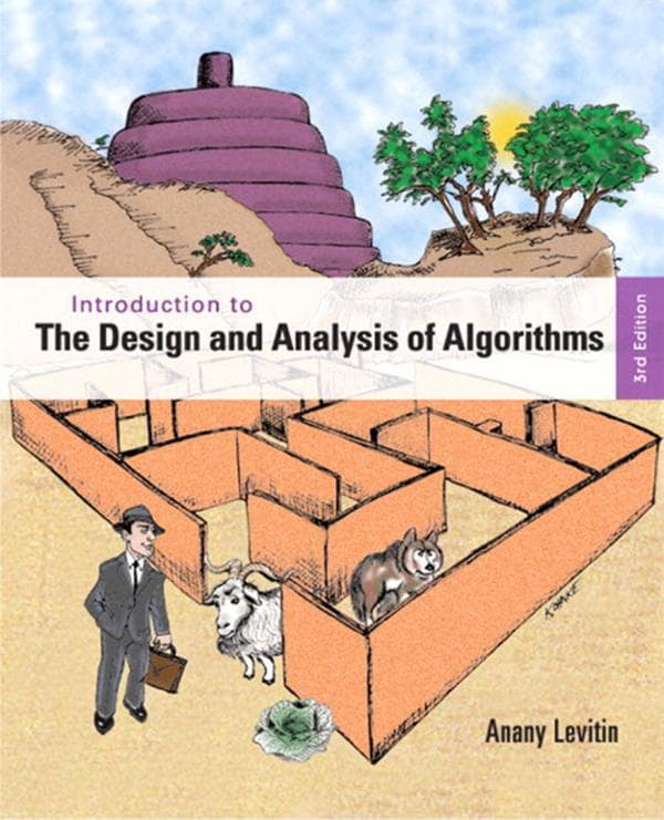 Anany Levitin. Introduction to the design & analysis of algorithms.