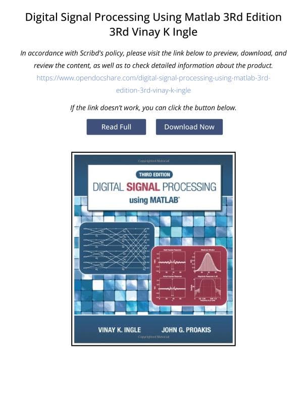 Vinay K. Digital signal processing using Matlab, Third edition.