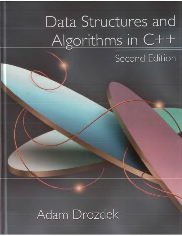 Adam Drozdek. Data structures and algorithms in C++. Fourth edition. Cengage Learning.  y.