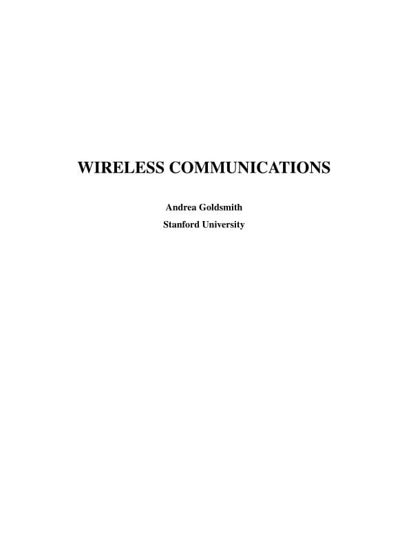 Andrea Goldsmith,WIRELESS_COMMUNICATIONS,