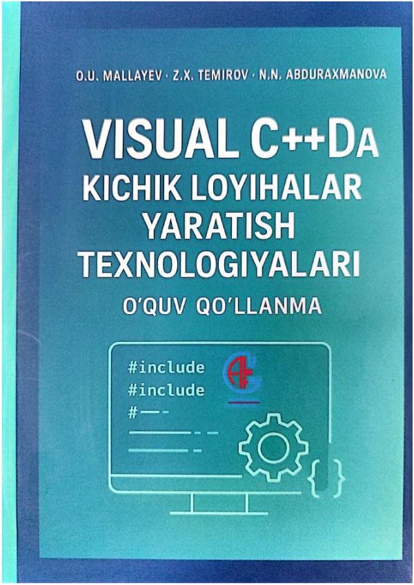 Visual C++ o_quv qo_llanma Mallayev O