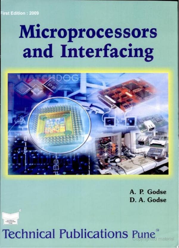 A.P.Godse, Microprocessors and Microcontrollers, 8085 ,