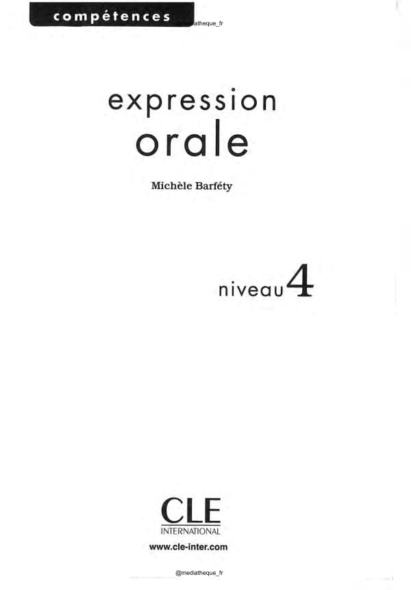 Expression orale 4 -@mediatheque_fr