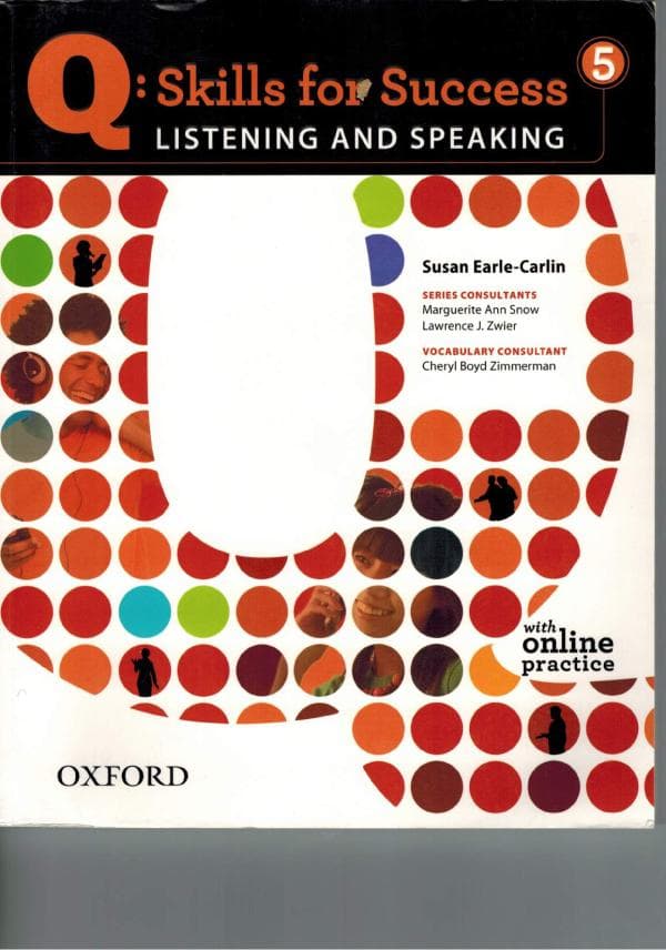 Susan Earle-Carlin,  Skills for Success. Listening and speaking, 5-